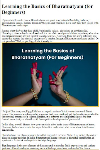 How to Dance Bharatanatyam ekran görüntüsü