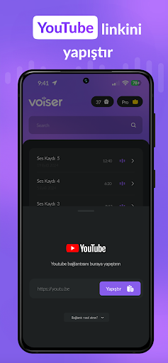 Speech to Text Transcriber STT ekran görüntüsü