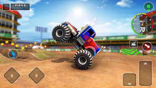 Monster Truck Game Derby Stunt ekran görüntüsü