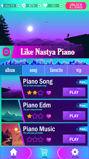 Life Like Nastya Piano Game ekran görüntüsü
