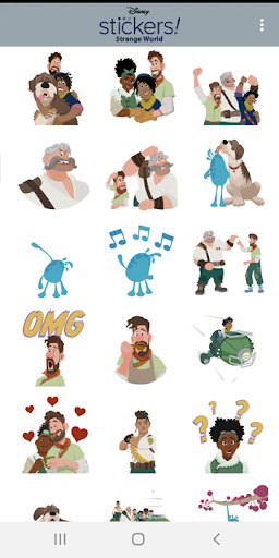 Disney Stickers: Strange World ekran görüntüsü
