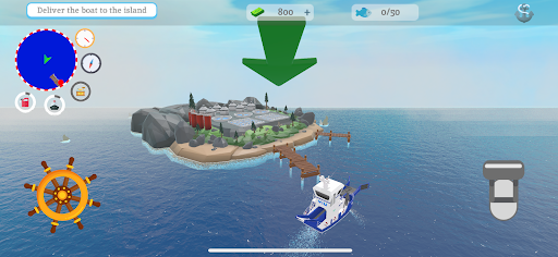 Ocean Islands: Boats & Fishing ekran görüntüsü