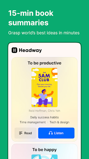 Headway - Daily Micro Learning ekran görüntüsü