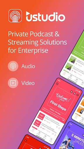 uStudio Enterprise Podcast ekran görüntüsü