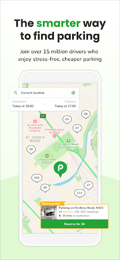 JustPark Parking ekran görüntüsü