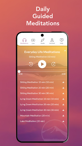 Jon Kabat-Zinn Meditations ekran görüntüsü