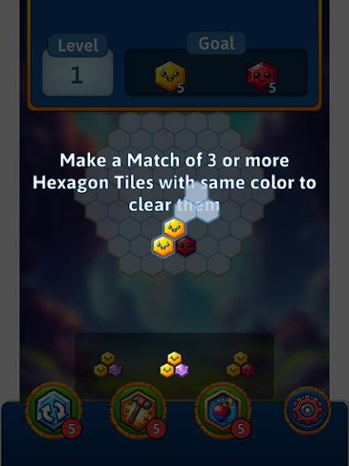 Hex Match : Match 3 Puzzle ekran görüntüsü
