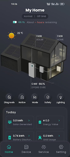 DYQUE Energy ekran görüntüsü