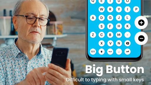 Big Button Keyboard - Big Keys ekran görüntüsü