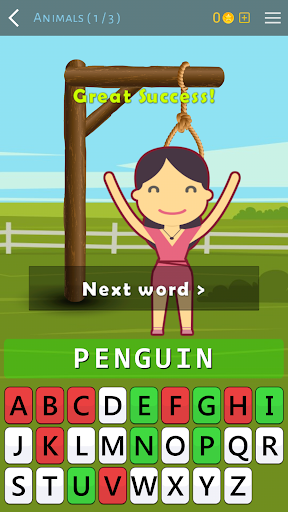 Hangman ekran görüntüsü