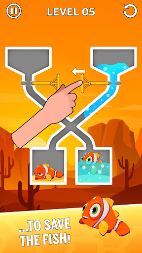 Water Puzzle - Fish Rescue ekran görüntüsü