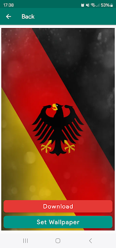 German Flag Wallpapers ekran görüntüsü