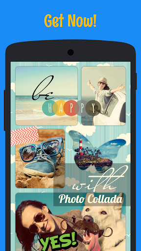 Photo Collada collage maker ekran görüntüsü