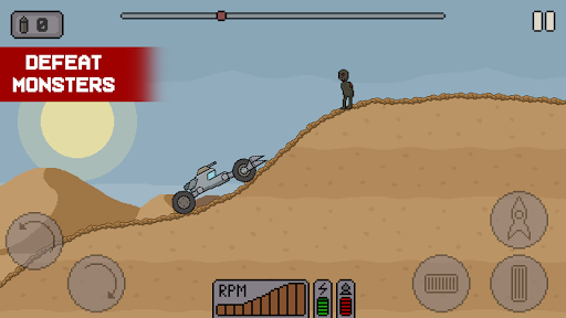 Death Rover: Uzay zombi yarışı ekran görüntüsü