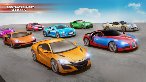 Mega Ramp Car Racing Master 3D ekran görüntüsü