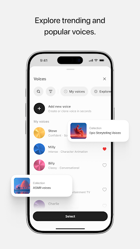 ElevenLabs: AI Voice Generator ekran görüntüsü