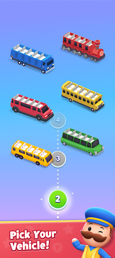 Crazy Bus: Car Jam Parking ekran görüntüsü