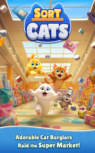 Sort Cats: Goods Puzzle ekran görüntüsü