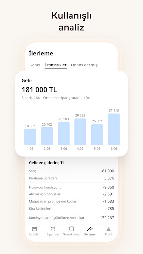 Udora Seller: Satıcı Paneli ekran görüntüsü