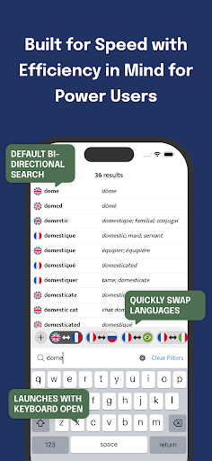 Offline French Dictionary ekran görüntüsü