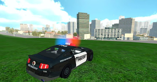 Flying Police Car Simulator ekran görüntüsü