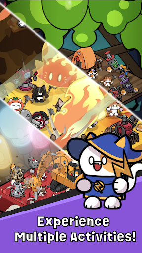 Cat Mine: Galaxy Adventure ekran görüntüsü