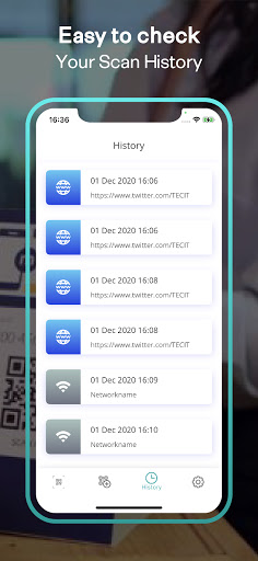 QR Tarayıcı Barkod Okuyucu ekran görüntüsü