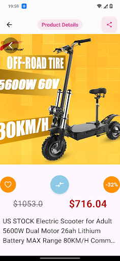 Cheap Electric scooter ekran görüntüsü