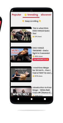 Krav Maga Eğitimi ekran görüntüsü