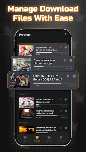 Video Downloader: AZ Download ekran görüntüsü
