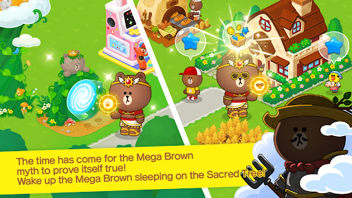 LINE BROWN FARM ekran görüntüsü