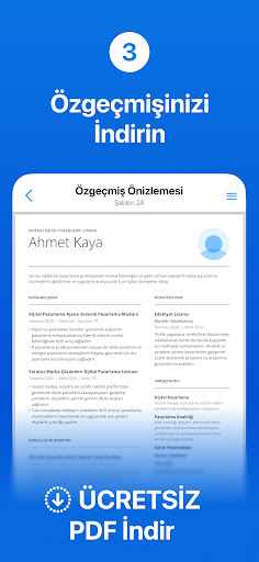 CV Hazırlama Pro: AI ile ekran görüntüsü