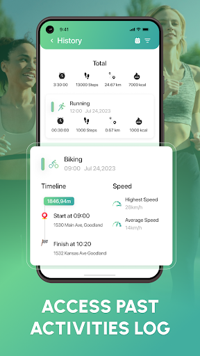 Walk Log - Daily Pedometer ekran görüntüsü