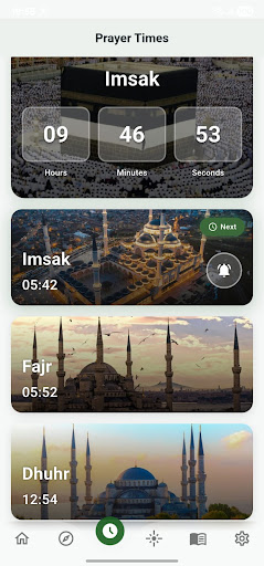 Kıble ve Namaz Vakitleri Pro ekran görüntüsü