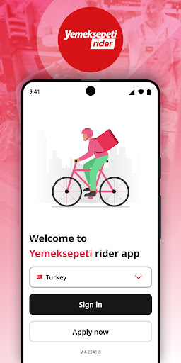 Yemeksepeti Express Kurye App ekran görüntüsü