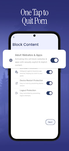LeadMeNot App: Quit Porn ekran görüntüsü