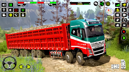 Çamur Kamyonu 4x4 Koşucu Oyunu ekran görüntüsü