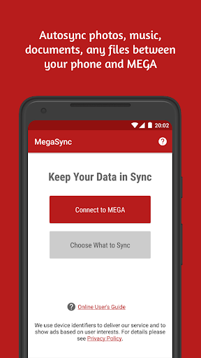 Autosync for MEGA - MegaSync ekran görüntüsü