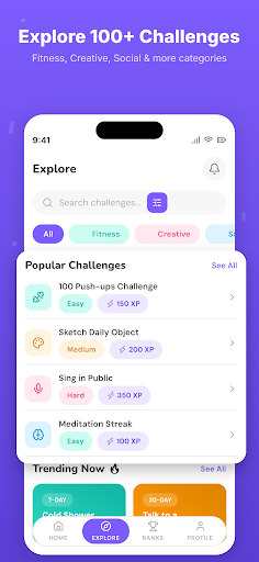 Random Challenge ekran görüntüsü