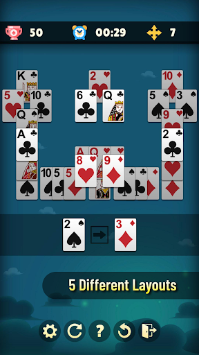 Piramit Solitaire: Kart Oyunu ekran görüntüsü