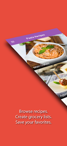 Pasta Recipes & Meals ekran görüntüsü
