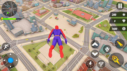 Spider Robot Hero Car Games ekran görüntüsü