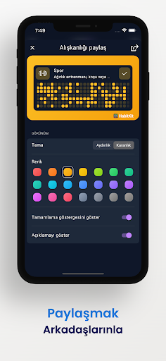 Habit Tracker - HabitKit ekran görüntüsü