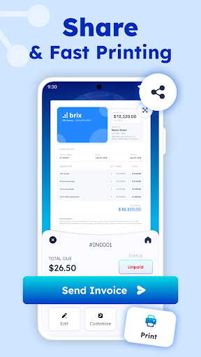 Invoice Maker & Estimate Bill ekran görüntüsü