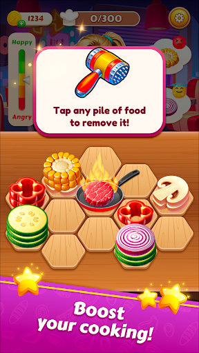 Food Master Sort: Hex Puzzle ekran görüntüsü