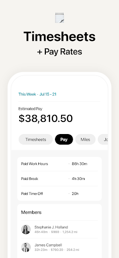 Atto - Time Clock & Scheduling ekran görüntüsü