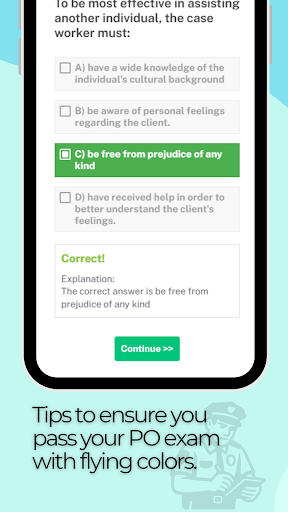 Probation Officer Test ekran görüntüsü
