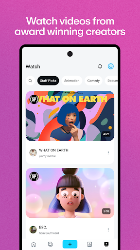 Vimeo ekran görüntüsü