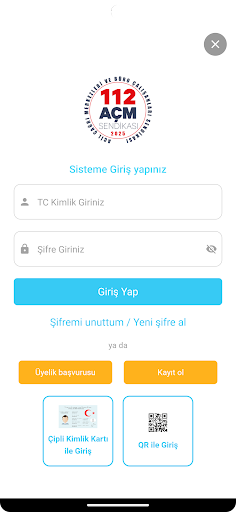 112 ACM Sendikası ekran görüntüsü