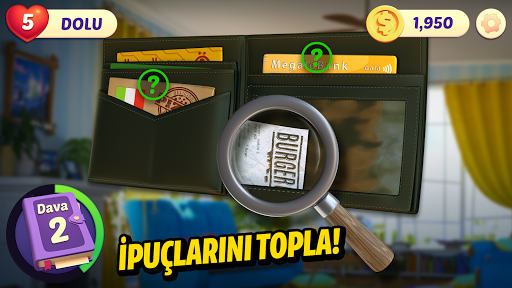 Small Town Murders: Match 3 ekran görüntüsü